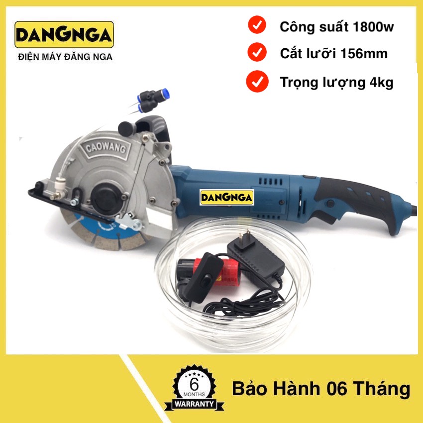 Máy căt rãng tường caowang 1336 tăng kèm bơm thường