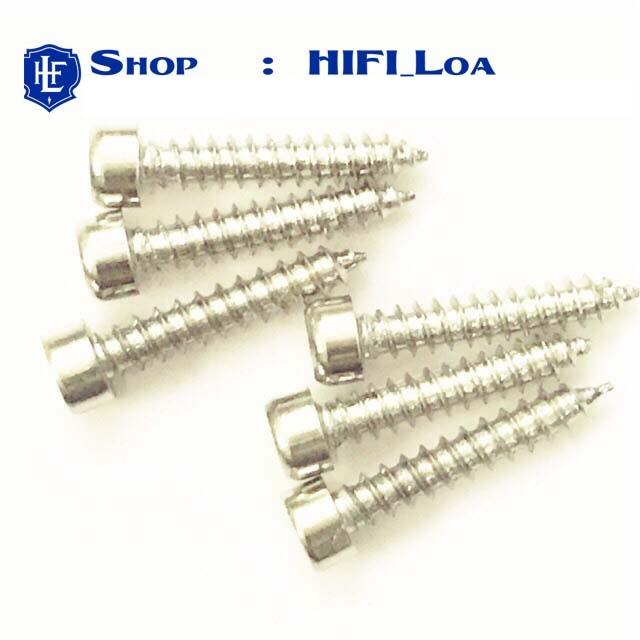 Combo 8 con vít inox đầu lục giác m3 x 16mm hàng đẹp