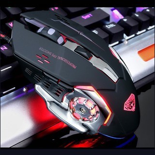 Chuột gaming led chuyên dụng cho game 6d divipard g502 led đa màu dpi 3 cấp độ max 3200