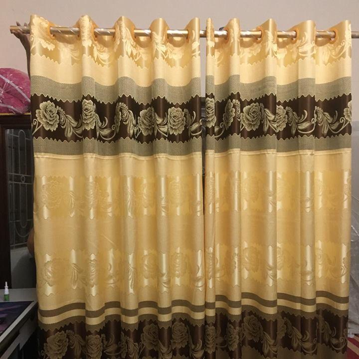 Rèm cửa sổ cao cấp vải gấm 1 tấm kích nhiều kích thước (Không gồm thanh treo)