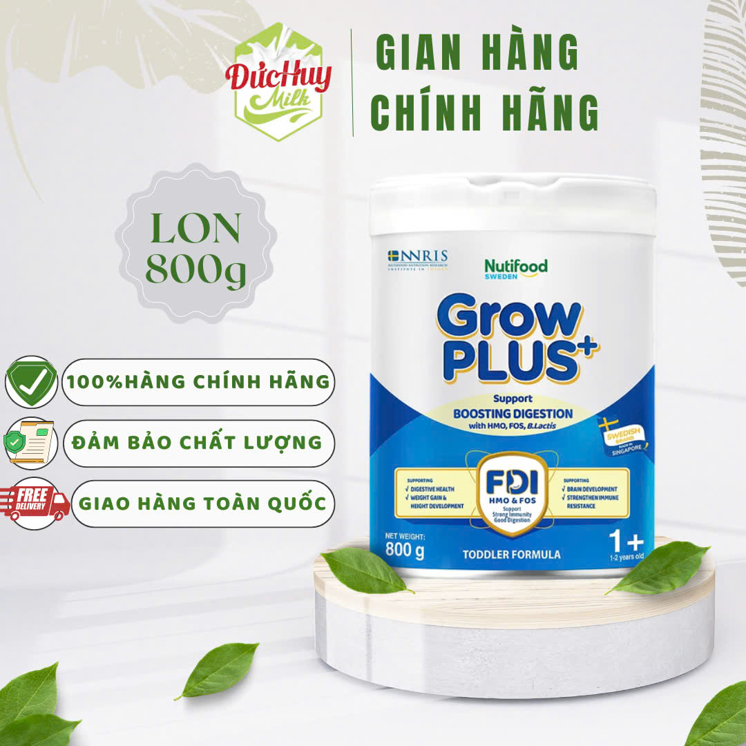 Nuti Grow Plus Light Green Powdered Milk 0+/1+/2+800g - 3