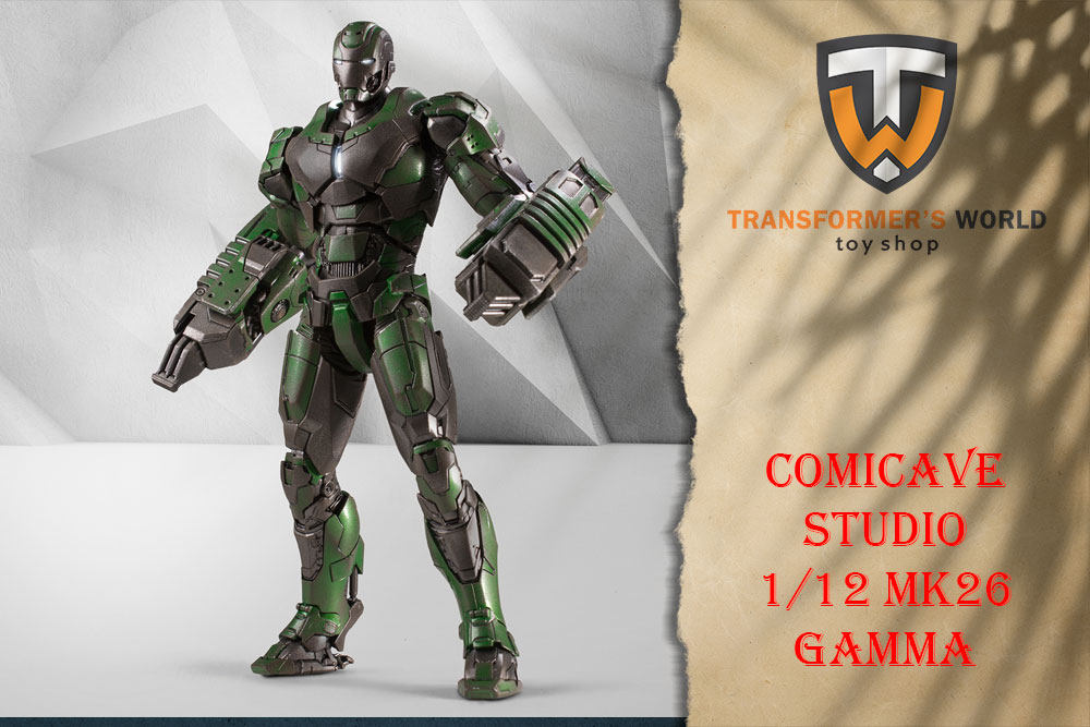 Mô hình cao cấp Comicave Studios MK26 Iron Man Gamma