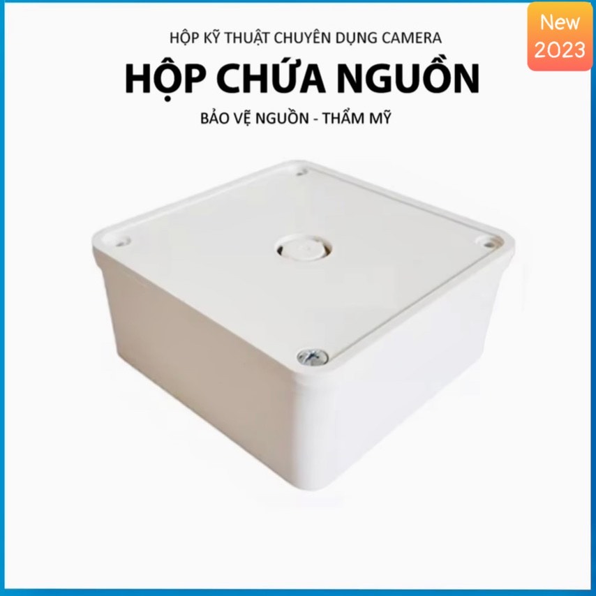 Hộp nhựa kỹ thuật lắp Camera, chống nước, thẩm mỹ, nhựa dày loại 1