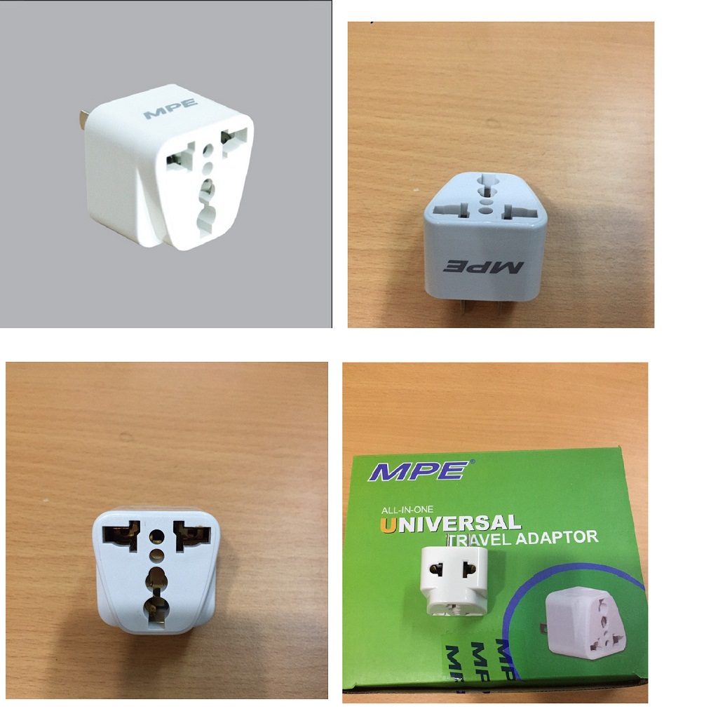 [HCM]Phích cắm chuyển 3 chấu thành 2 chấu MPE