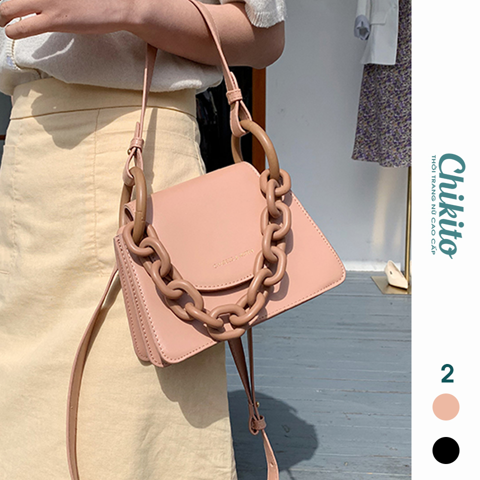 ⚡ TÚI XÁCH NỮ ĐEO CHÉO - Túi Da CK Phối Xích Quảng Châu Cao Cấp Siêu Đẹp Giá Rẻ