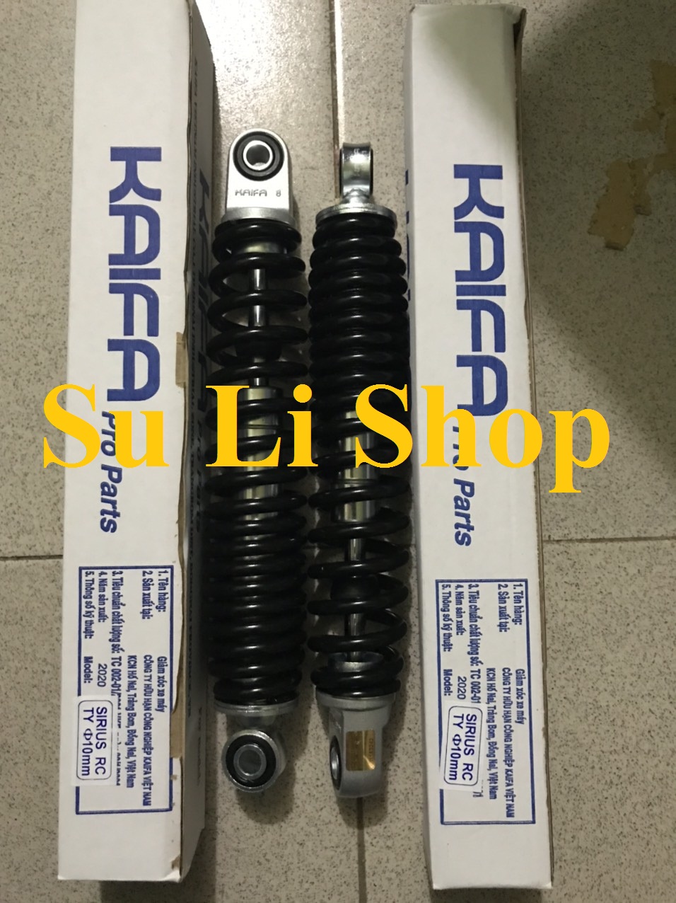 Phuộc giảm sau  Taurus/Sirius Fi 10ly kaifa loại 1