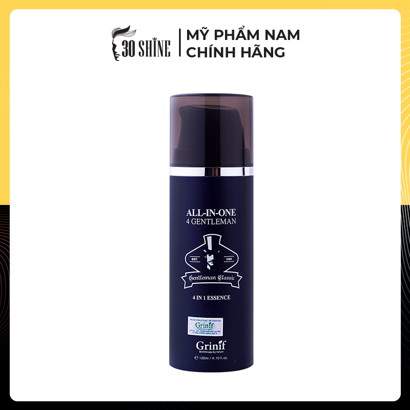 30SHINE Sữa dưỡng da cho nam Grinif All In One 4 Gentleman 120ml