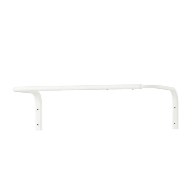 Thanh treo quần áo mulig ikea - màu trắng