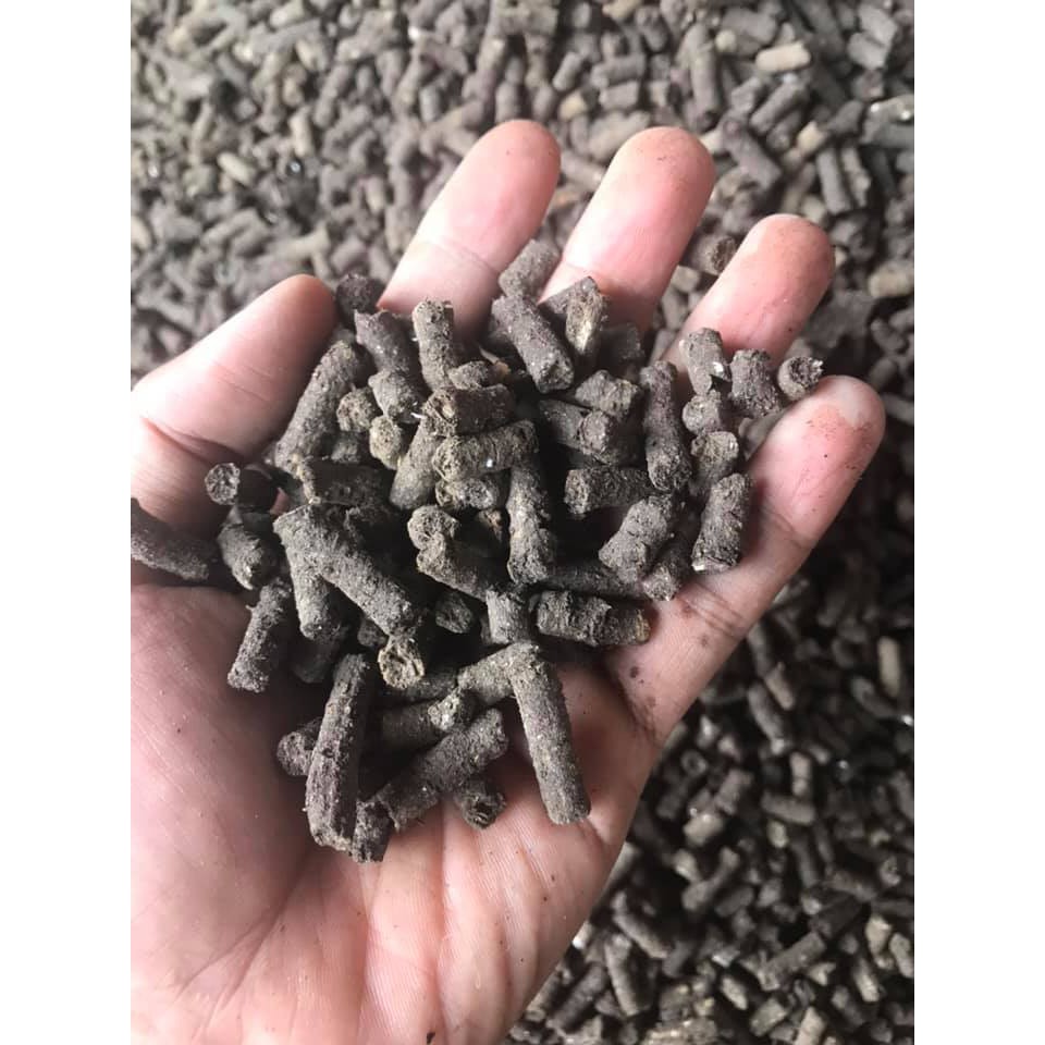 Phân trùn quế viên nén 1kg bổ sung thêm Trichoderma