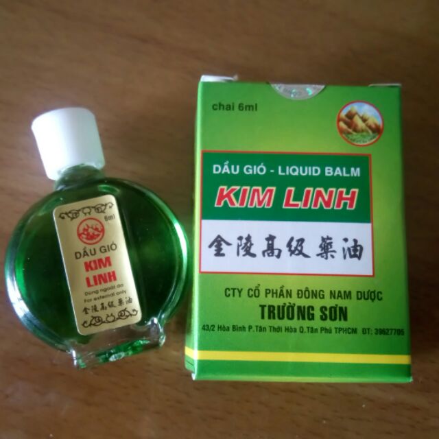 Dầu gió xanh Kim Linh