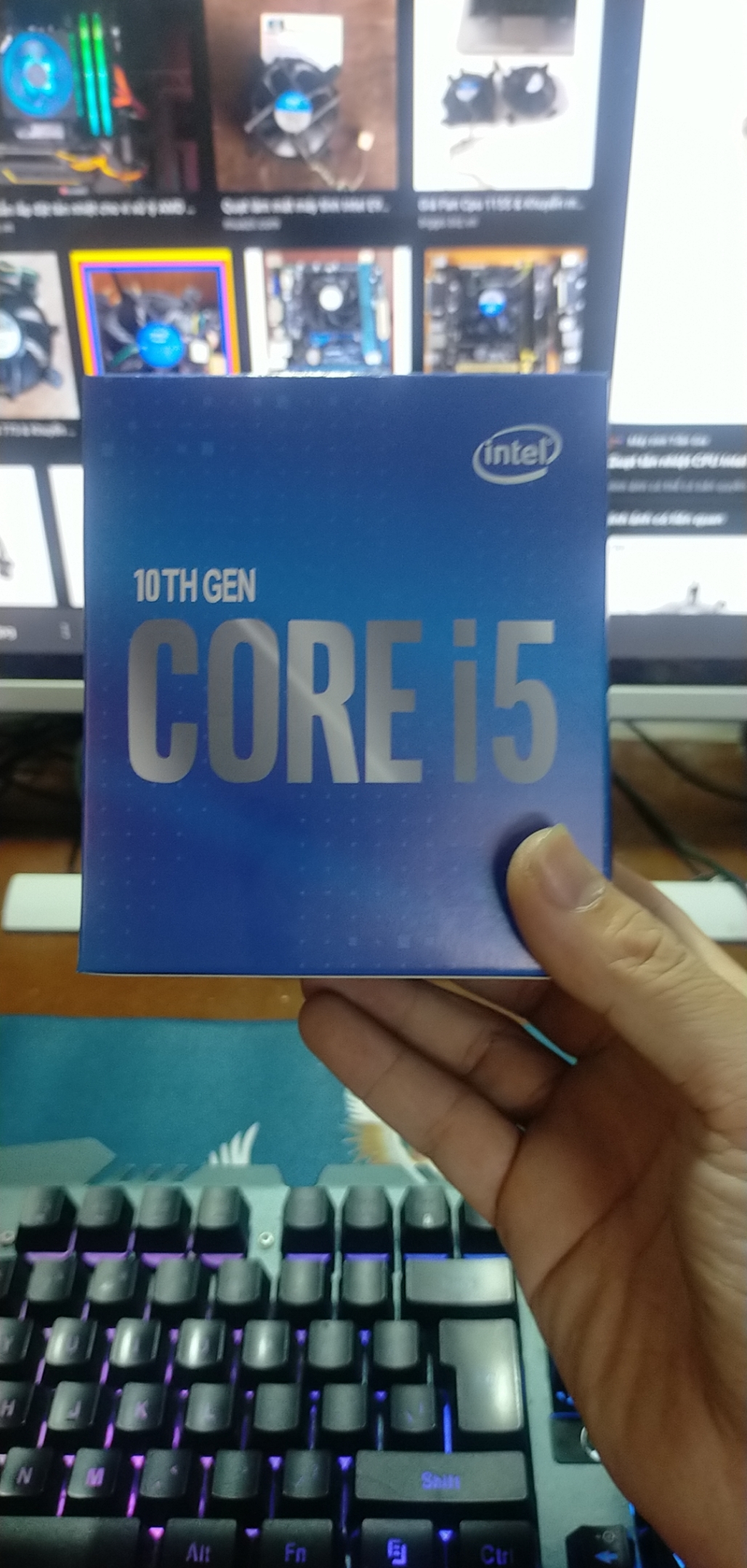 - fan zin intel soket 1155 1151 1150 - quạt theo cpu 115x - dùng chung tất cả cpu dòng intel - fullbox kèm keo tản