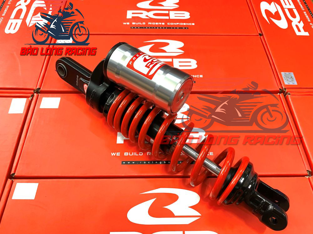 Phuộc Vario,Vision mẫu RCB MB-2 bình dầu chính hãng Siêu Rẻ màu Đỏ