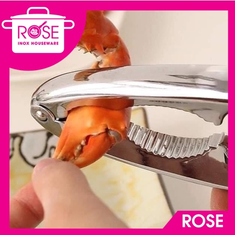 Dụng Cụ Kẹp Càng Cua Càng Ghẹ ,tách các Hạt Khô cứng INOX 304 Tiện Ích - dụng cụ nhà bếp