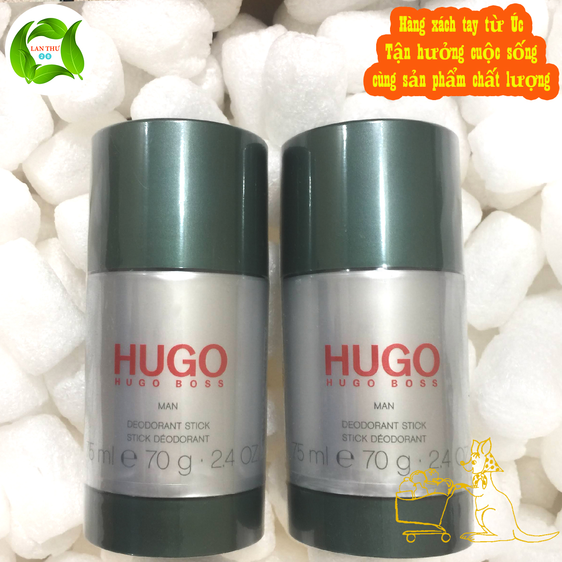 Lăn khử mùi nước hoa Hugo Boss Man 70g