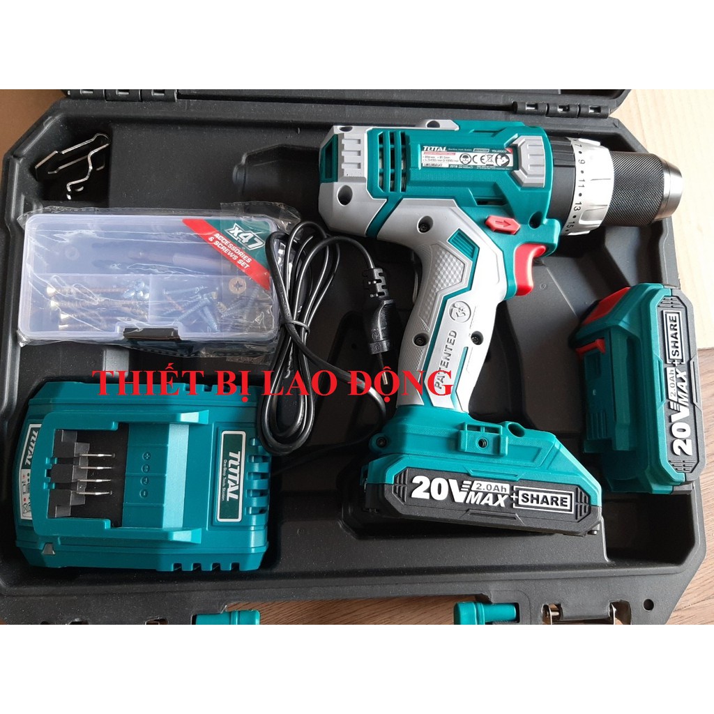 Máy khoan dùng pinlithium 20v total tdli2003