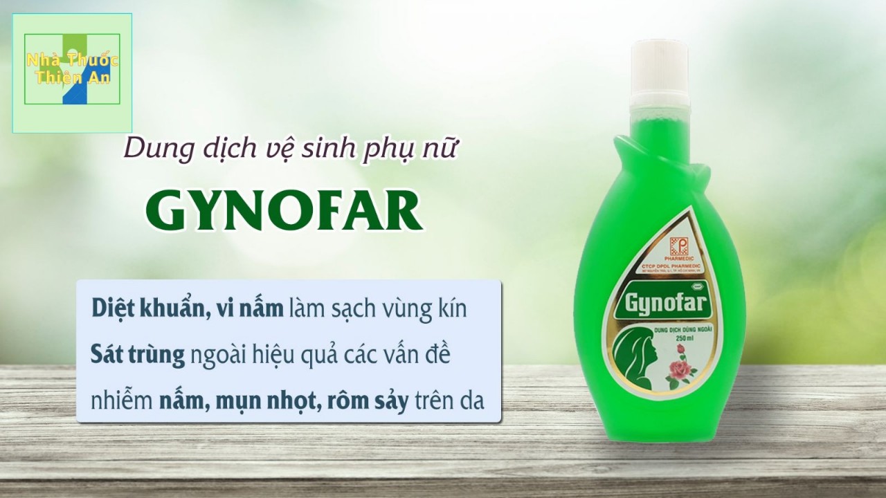 Dung Dịch Dùng Ngoài Gynofar