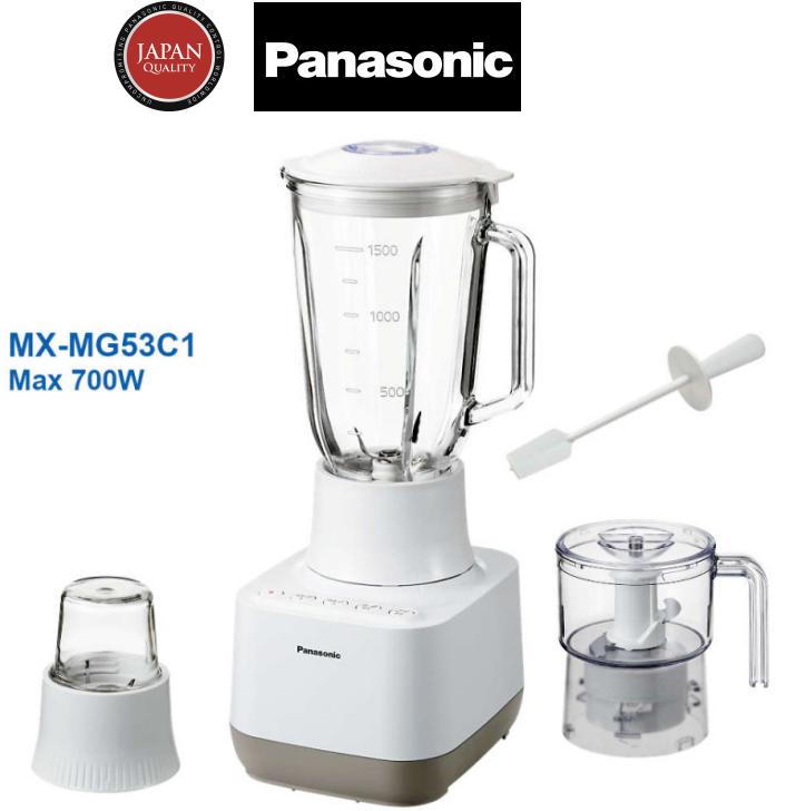 Máy xay sinh tố đa năng Panasonic MX-MG53C1CRA, Chính Hãng 100%, Bảo Hành 12 Tháng