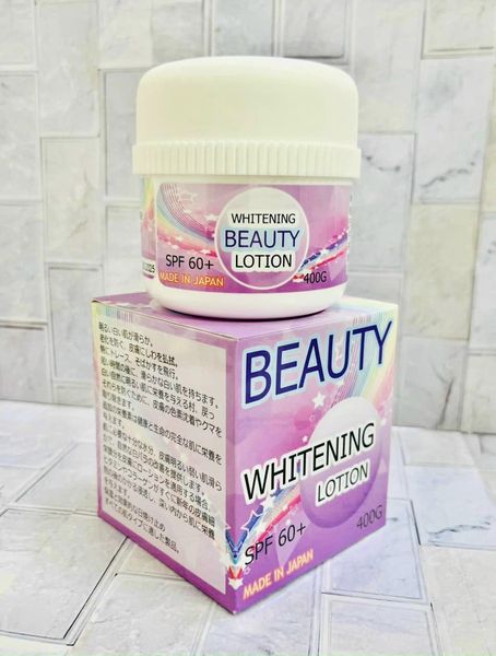 Kem dưỡng trắng da chống nắng toàn thân BEAUTY WHITE LOTION .