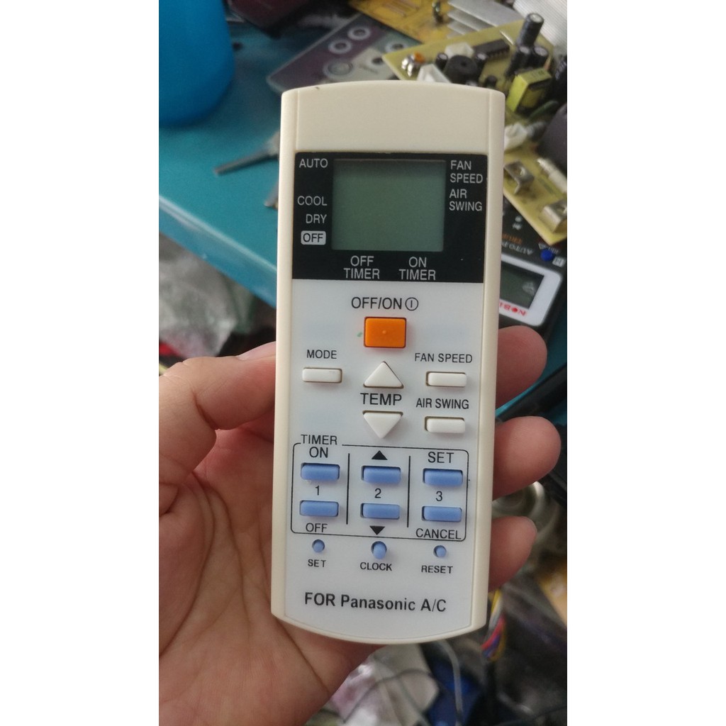Điều khiển điều hòa panasonic 1 chiều.