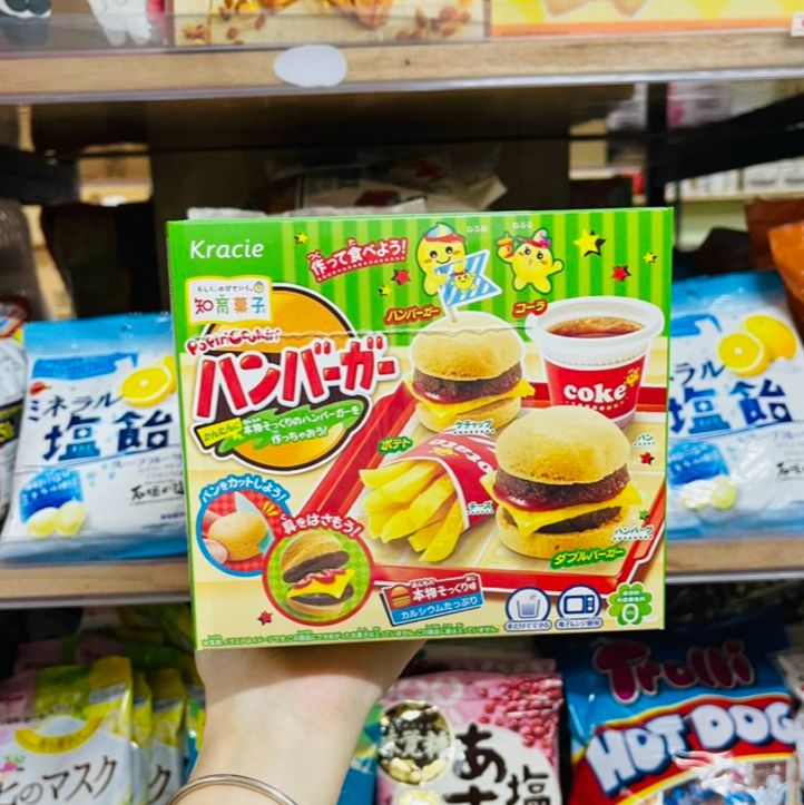 Bộ Làm Bánh Hamburger - Popin Cookin Kracie Nhật