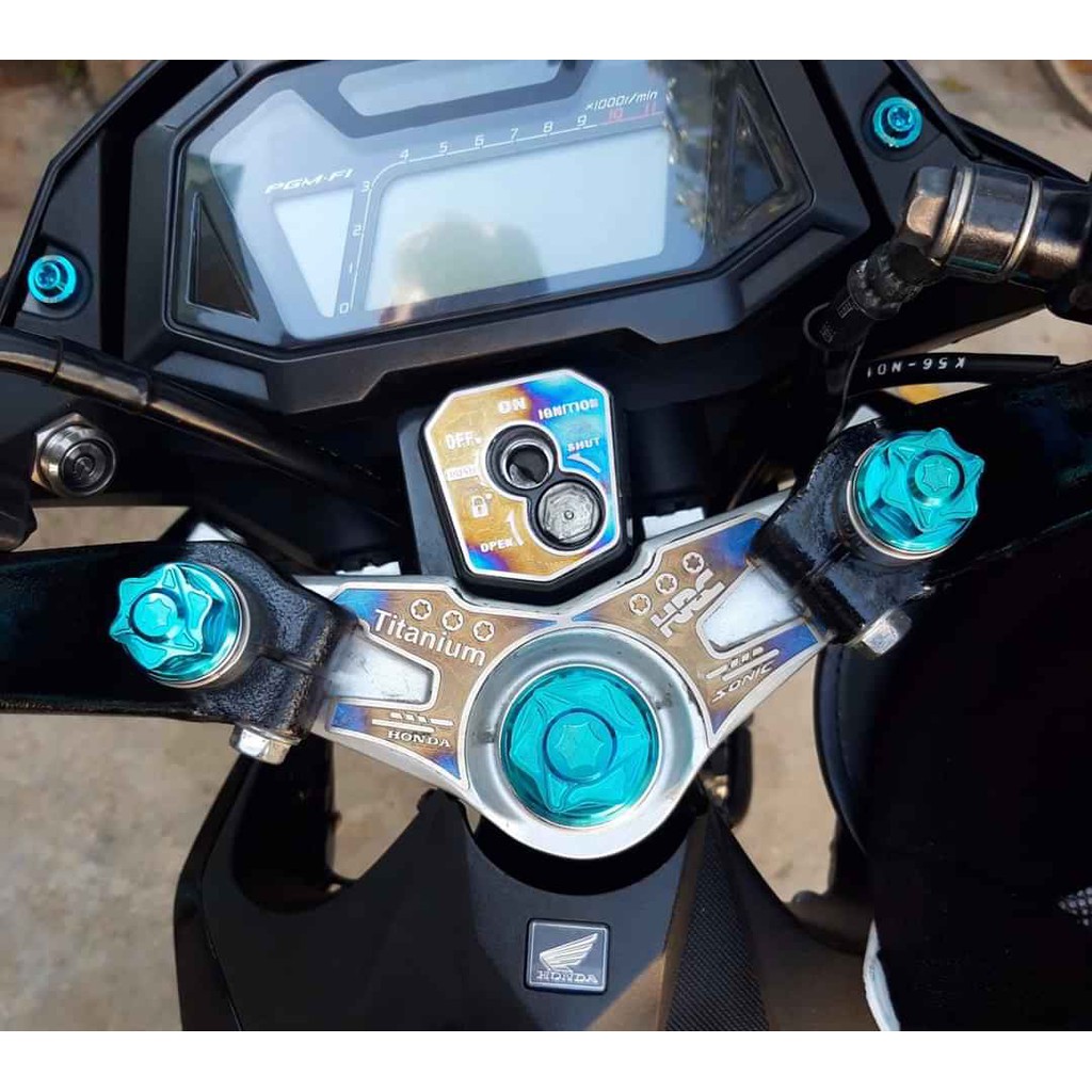 3 ỐC TITAN GR5 CHẢNG BA SONIC GR5 MẨU 2020