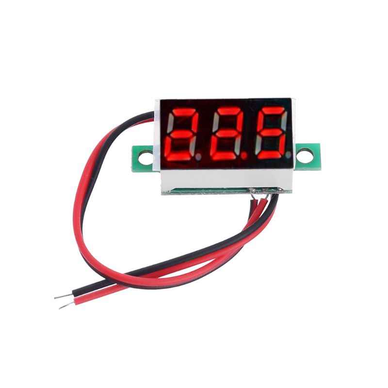 Đồng hồ đo áp 3 dây màu đỏ