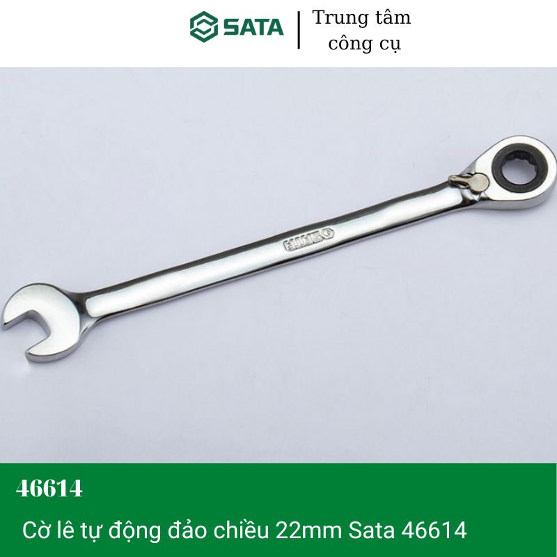 Cờ lê tự động đảo chiều 22mm sata 46614