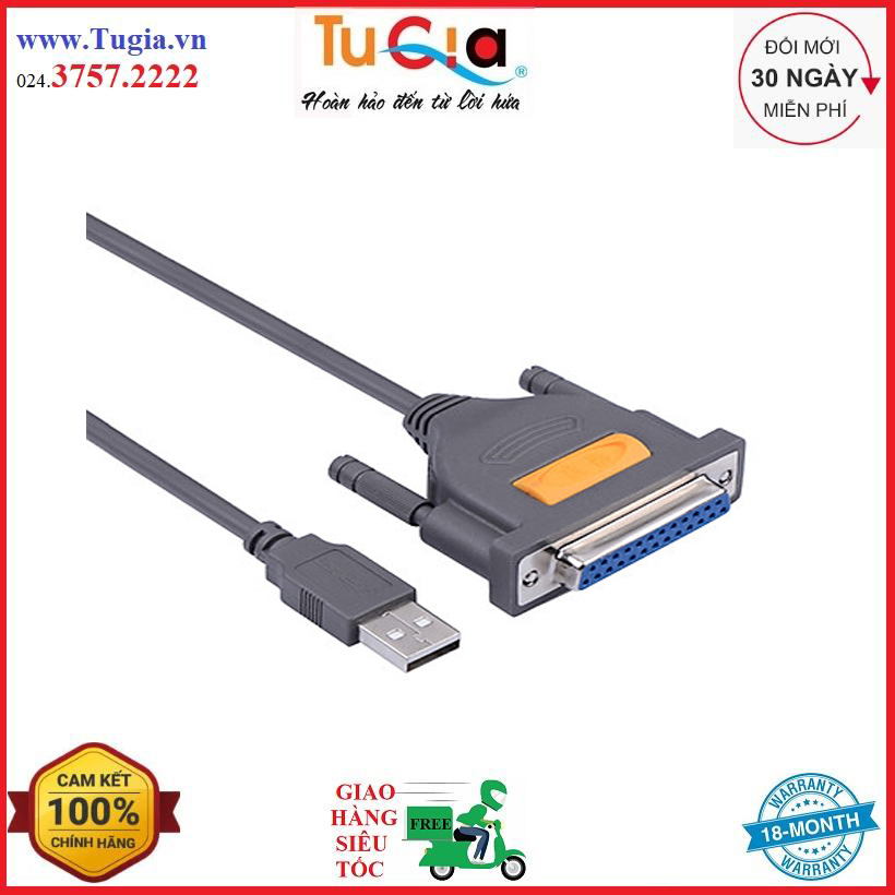 Cáp chuyển đổi ugreen usb sang db25 20224 - hàng chính hãng