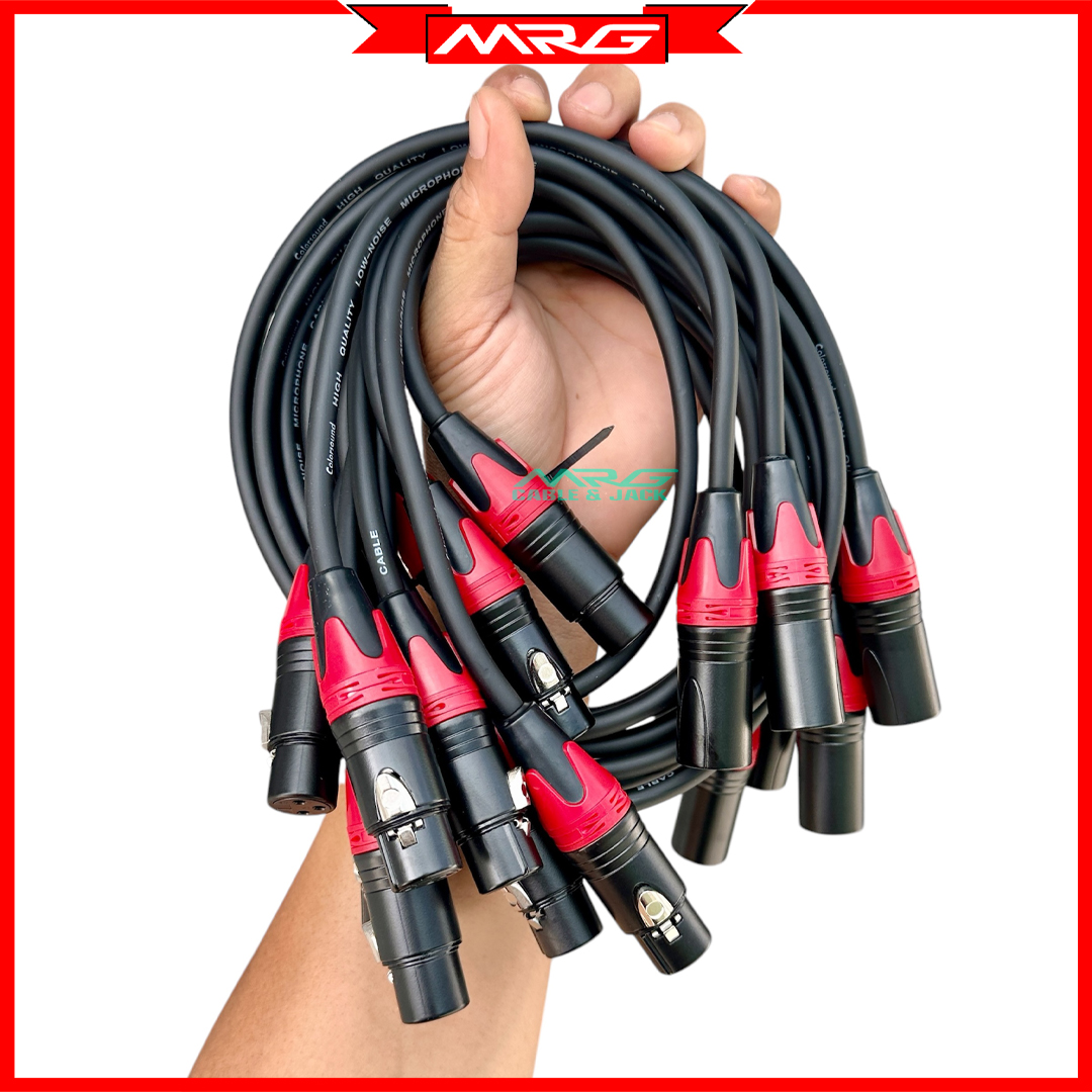 Dây 2 Đầu Canon Đực Cái XLR kết nối tín hiệu âm thanh tín hiệu micro 48v giá 1 dây. DJ-CN 