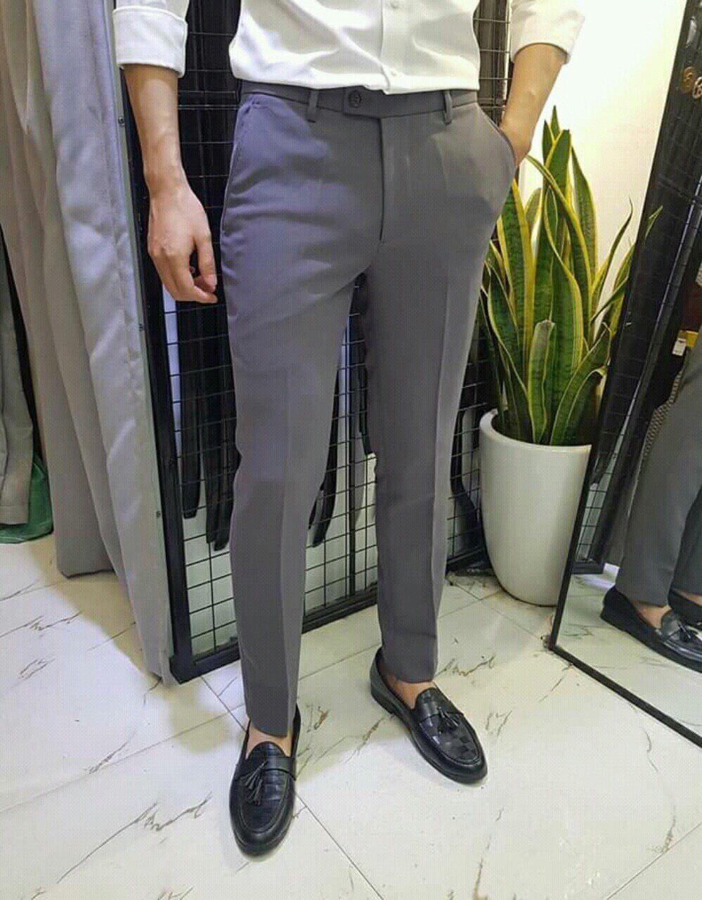 Quần âu nam Tuyết Hàn Không Nhăn Hàn Quốc