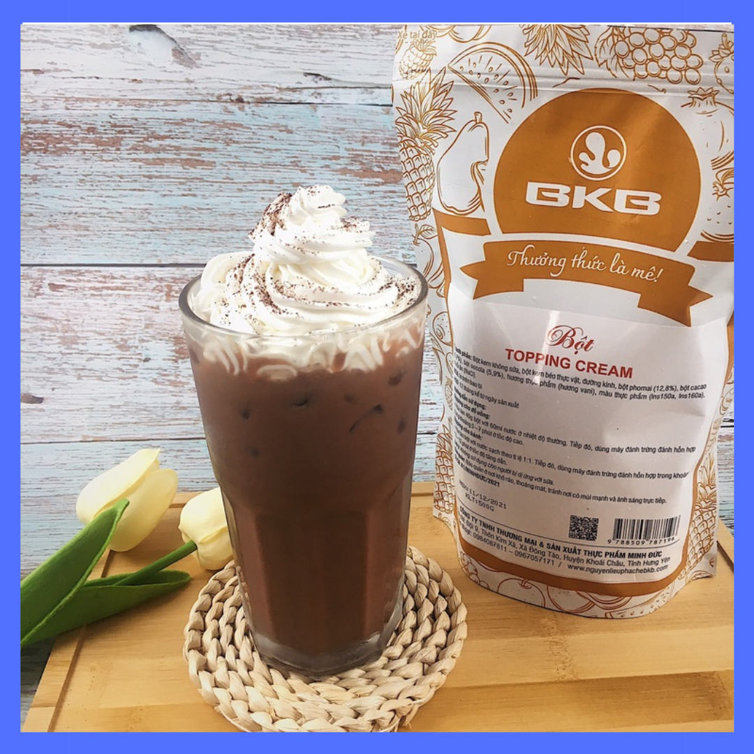 BỘT KEM TOPPING CREAM/topping cream/kem topping cream(500g)