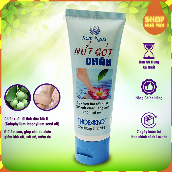 Kem Ngừa Nứt Gót Chân Thorakao 50g
