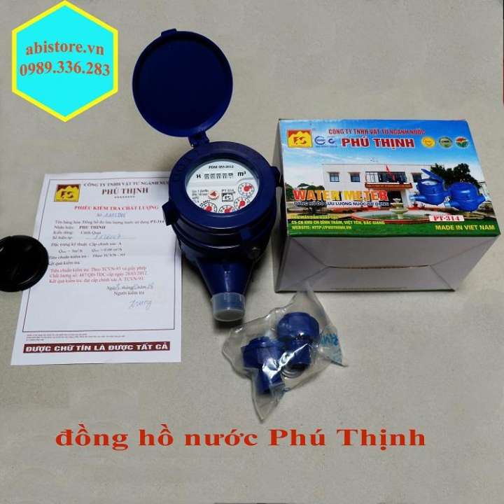 Đồng Hồ Nước Phú Thịnh, Phú Hào, Hataco Việt Nam, Đồng Hồ Đo Lưu Lượng Nước Sanwa Thailand