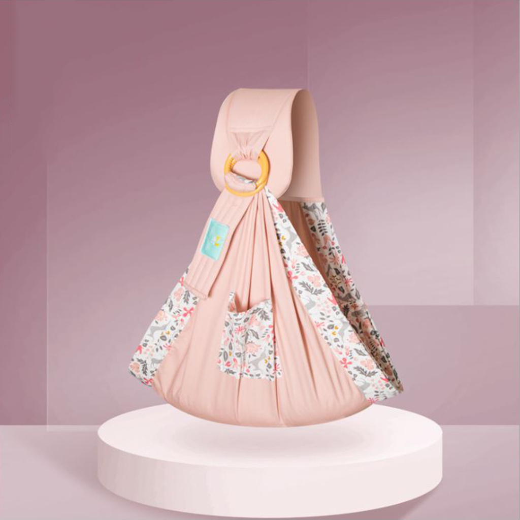 [HCM]Địu em bé sơ sinh Aixintu 3191 chất liệu cotton mềm mại thoáng khí với nhiều tư thế phù hợp cho bé từ 0 - 3 tuổi