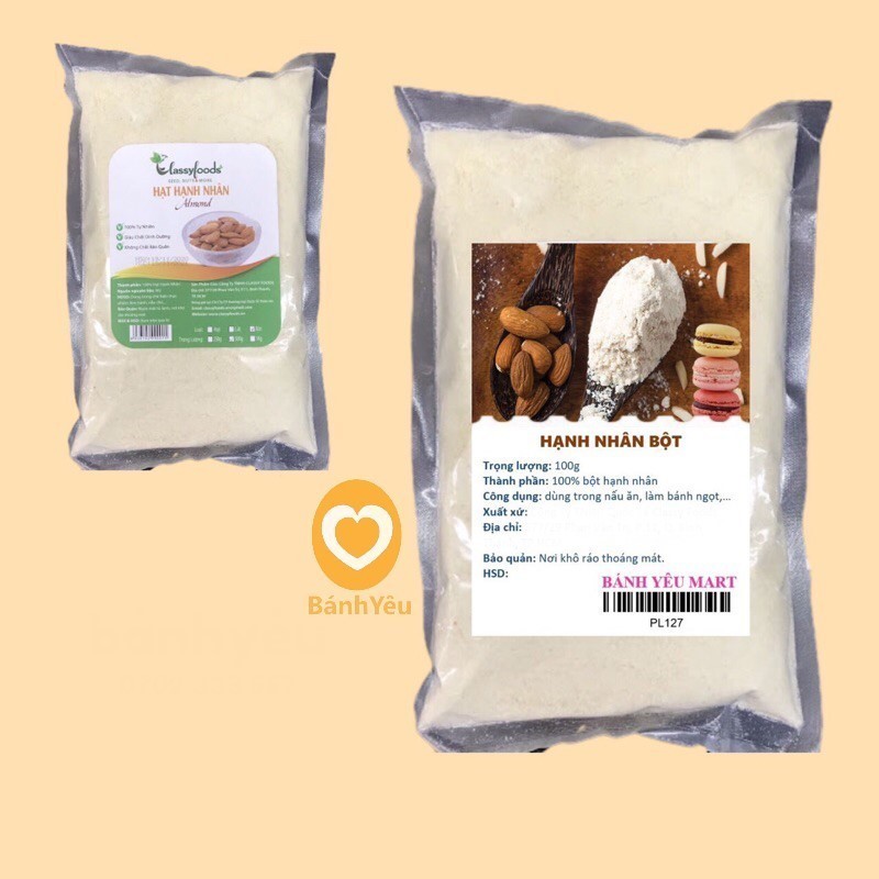 Bột hạnh nhân úc chia-100g