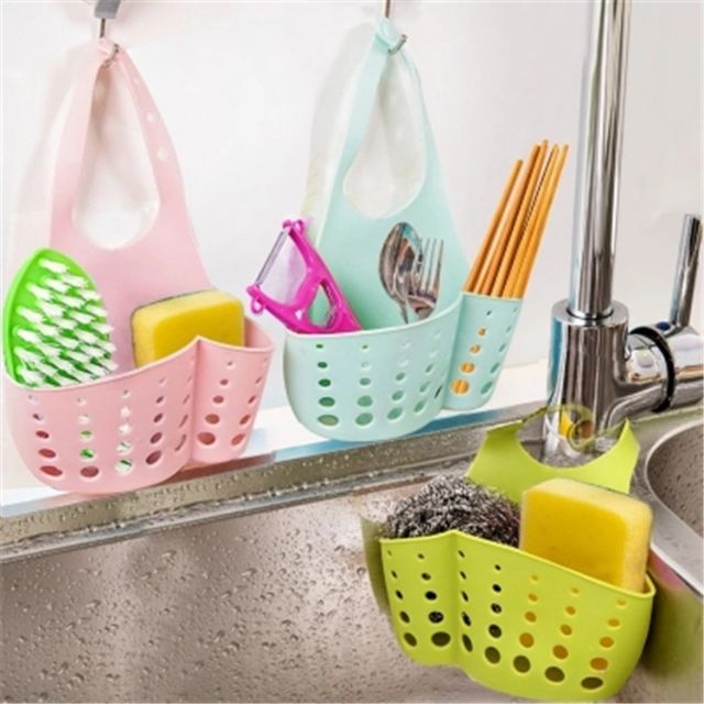Giỏ đựng rẻ rửa bát, Giỏ Treo Đựng Rẻ Rửa Bát, Giỏ nhựa treo bồn rửa chén