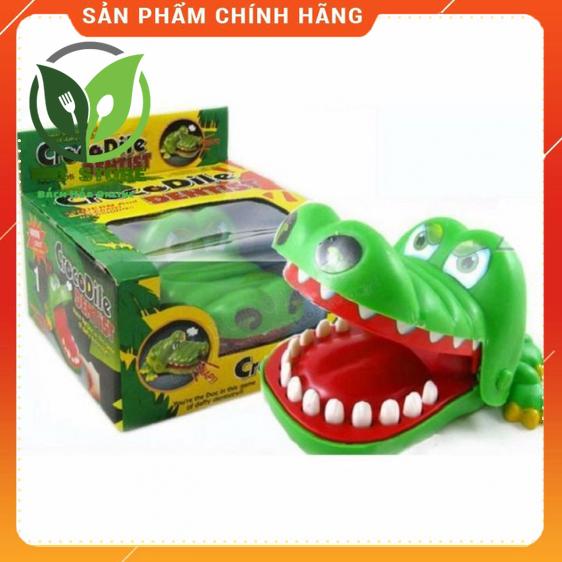 Đồ chơi cá sấu cắn tay vui nhộn- bộ đồ chơi hàm cá sấu ngộ nghĩnh- khám răng cá sấu Rio store 16881
