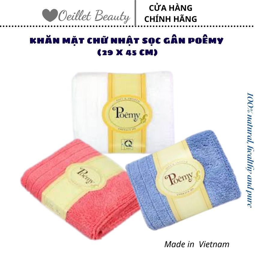 Khăn mặt người lớn - Poemy Oeillet Beauty Shop