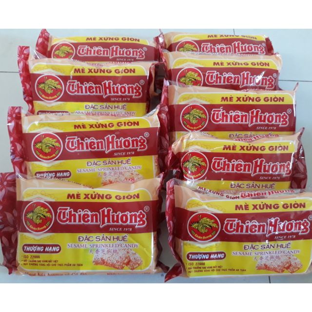 Mè xửng giòn thiên hương 150gr đặc sản huế 10 gói