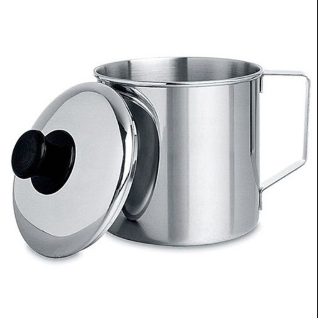 Ca nươc inox zebra có nắp 10 cm