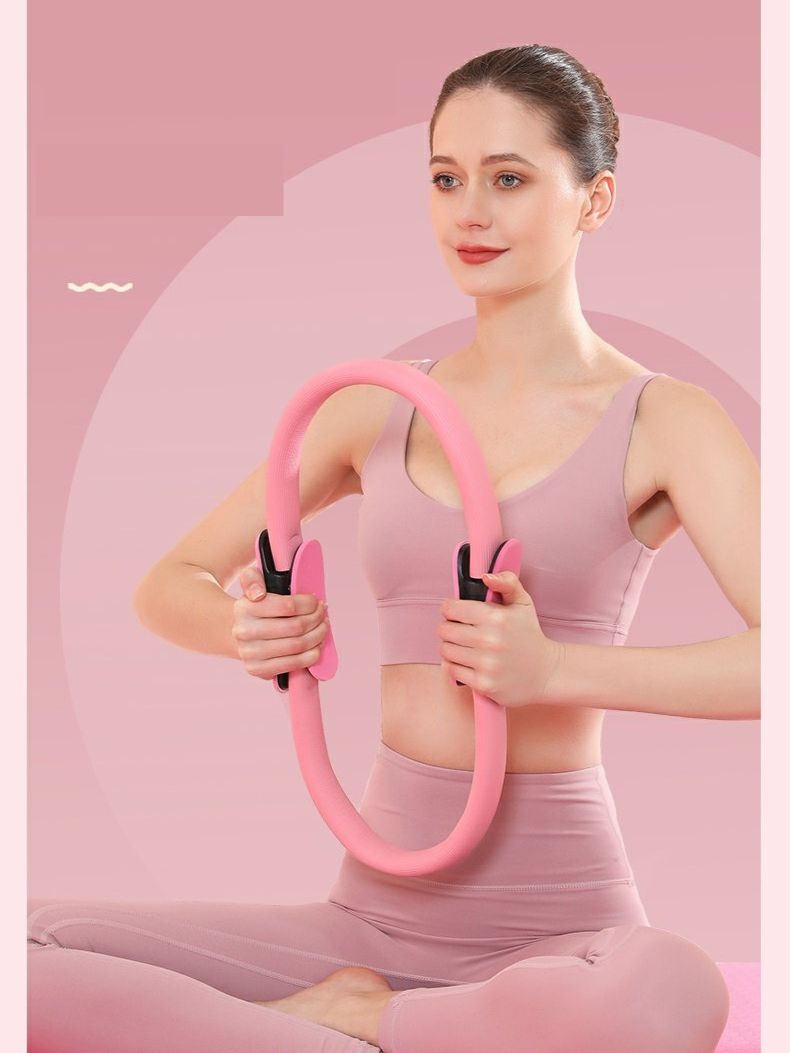 Vòng tập yoga pilates, vòng tập thể dục giãm mỡ giúp săn chắc toàn thân