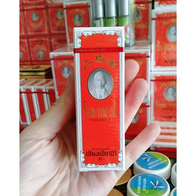 Dầu gió siang pure oil đỏ 25cc thái lan