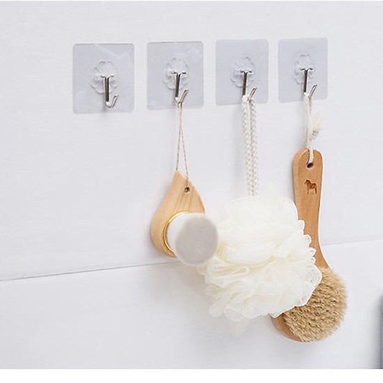 Set 10 cái móc dán tường siêu chịu lực