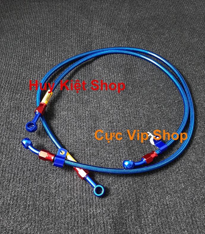 (XANH)Cặp Dây Dầu Thắng Đĩa Trước Và Sau Morin Thái Lan CNC Gắn Mọi Loại Xe MS2032