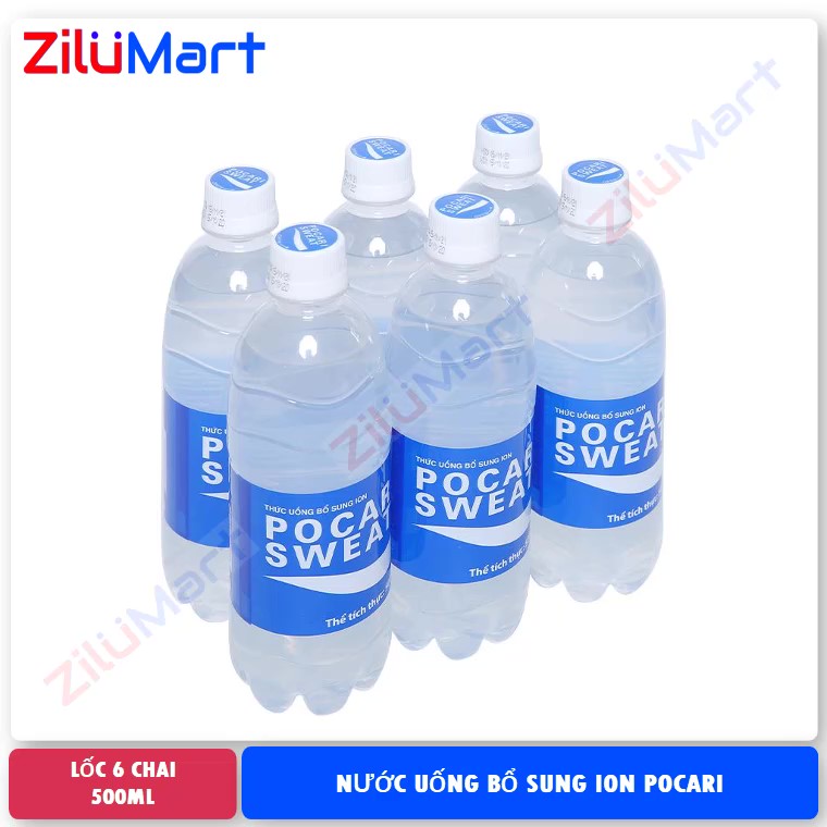 Nước khoáng i-on Pocari Sweat loại 500ml