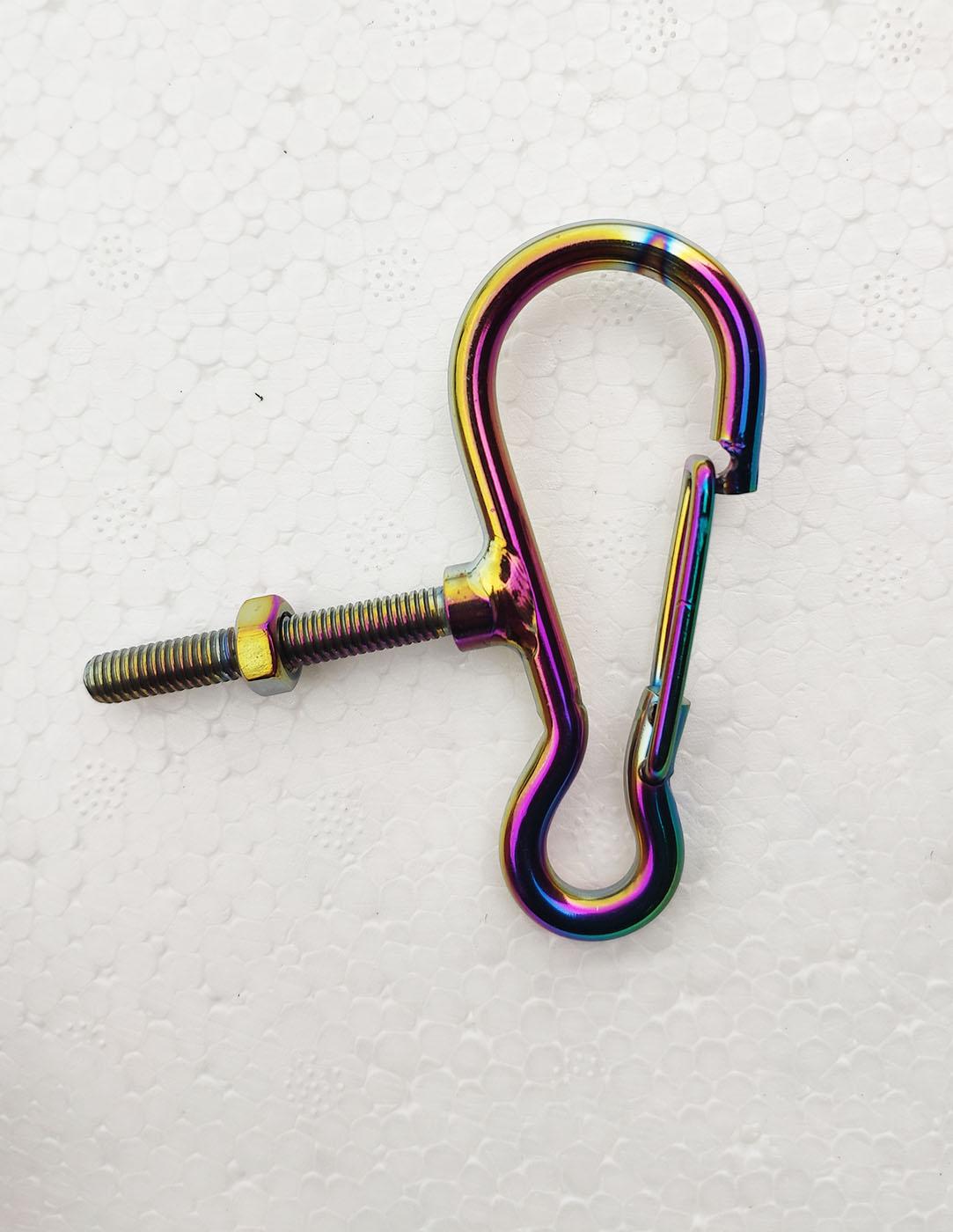 [HCM]1 Cái móc treo đồ Titan loại gạt Inox 304 gắn xe máy