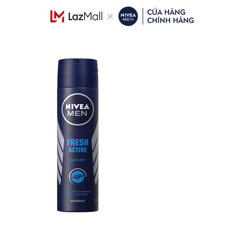 Xịt ngăn mùi nivea men tươi mát sức sống - 81600