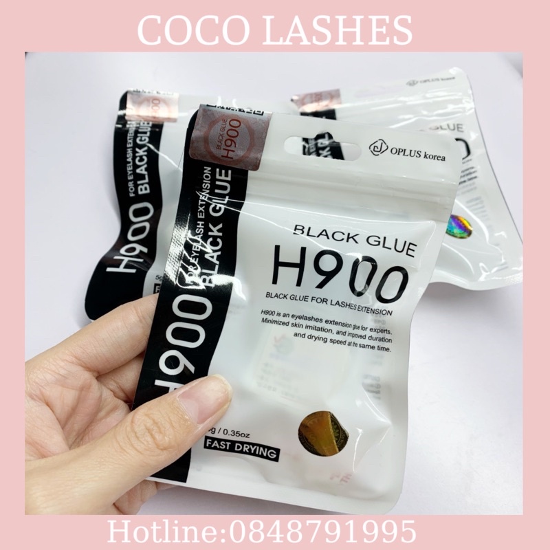 Keo nối mi H900 chính hãng, kháng nước độ bền cao CoCo Lashes