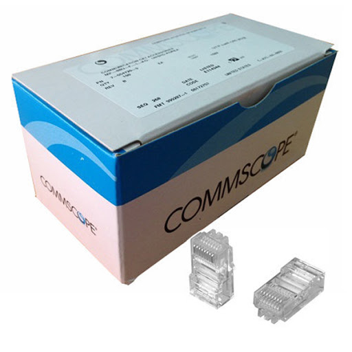 Hạt mạng RJ45 Cat6 Commscope hộp 50 hạt