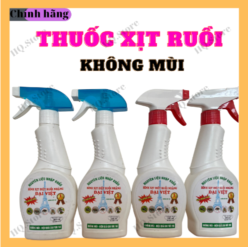 Chai Xịt Ruồi Nhặng - Thuốc xịt diệt ruồi Đại Việt 350ml không mùi không độc hại hiệu quả cao